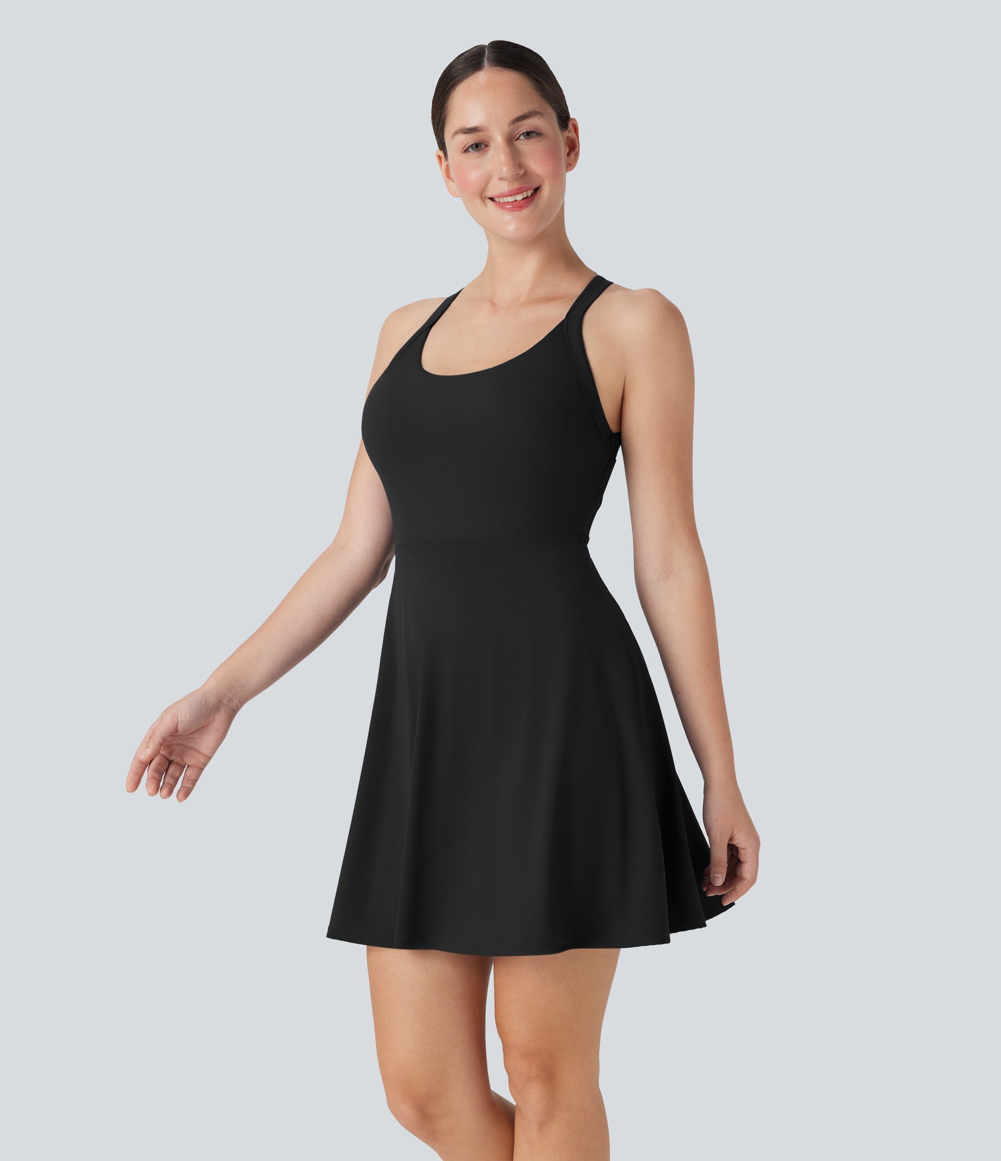 Sukienka Flare Dance Active – dłuższa, edycja Easy Peezy – miseczki D/DD/DDD/F